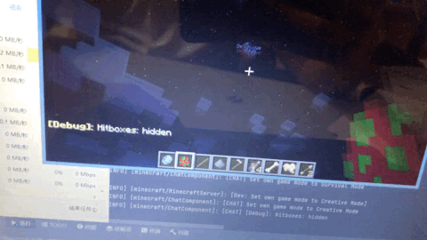 在天空中翱翔的恶魔眼轻轻碰了一下地面然后摔死了（